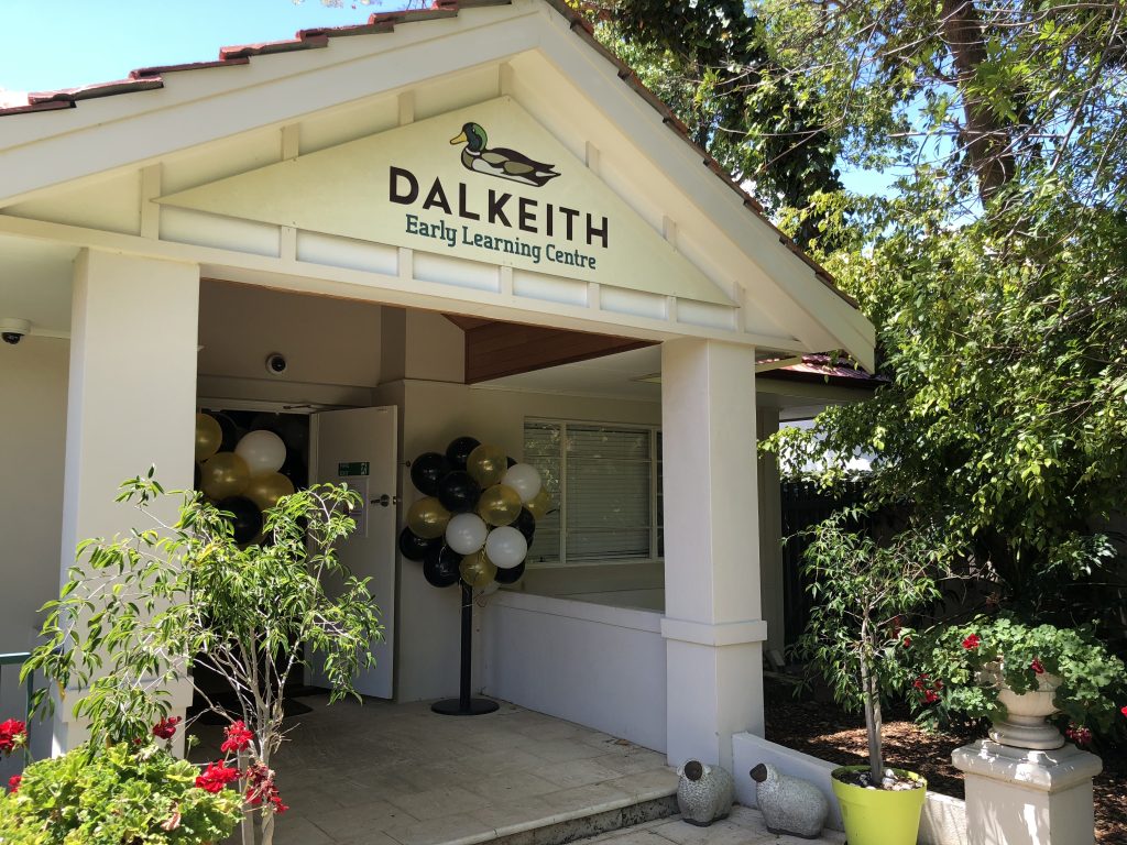 Front entrance of Dalkeith Early Learning Centre childcare in Nedlands WA